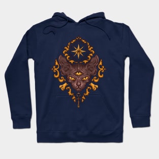 Bastet, Egyptian cat Tee Hoodie